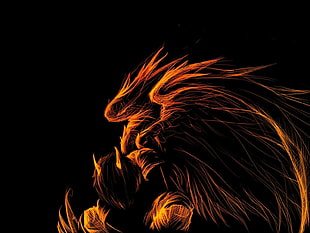 Line,  Background,  Dark,   explosion